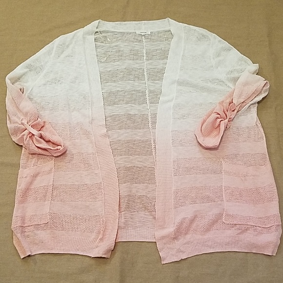 Maurices Sweaters - Maurice's Ombre Lightweight 3/4 sleeve cardi 3X